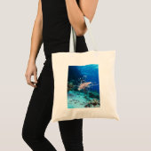 Lionfish of Pterois Miles, Ocean Reef Fish Tote Bag (Voorkant (product))