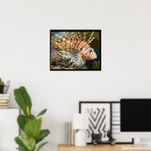 Lionfish Poster (Thuiskantoor)