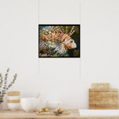 Lionfish Poster (Keuken)