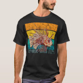 Lionfish Retro  Style Lion Fish Scuba T-shirt (Voorkant)