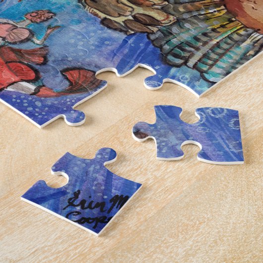 Lionfish Tamer Legpuzzel (Zijkant)