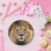 Lionfoto Papieren Bordje (Feest)