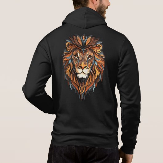 Liongezicht Hoodie (Achterkant)