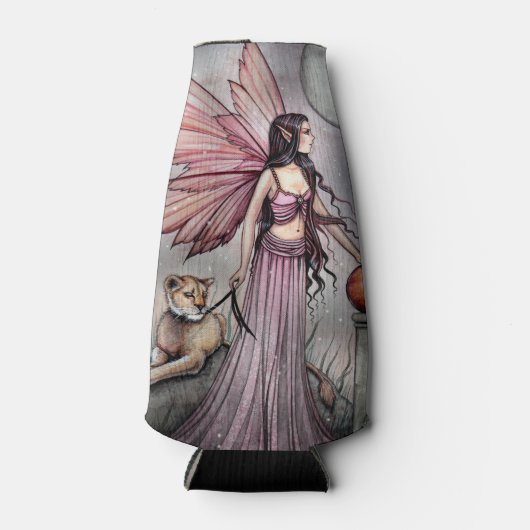 Lionhart Gothic Fantasy Fairy Art Flesjeskoeler (Voorkant)