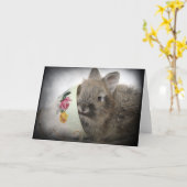 Lionhead Bunny and Teacup All Occasions Kaart (Gele Bloem)