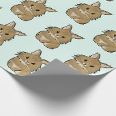 Lionhead bunny  cadeaupapier (Hoek)