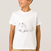 Lionhead Rabbit - Ruby Eyed White REW T-shirt (Voorkant)