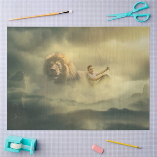 LionHeart-deduplicatieweefselpapier Tissuepapier (Craft)