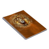 Lionheart Het sterkste hart T-shirt Notitieboek (Rechterzijde)