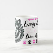 Lionhearted Loyalty: Vieren van de Majestic Spir Koffiemok (Center)