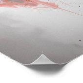 Lioninkschildering Poster (Hoek)