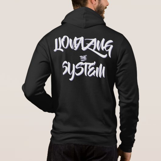Lionisering van het systeem hoodie (Achterkant)