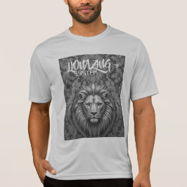 Lionisering van het systeem t-shirt