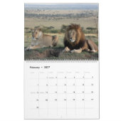 Lionkalender 2014 (twee pagina's) kalender (Feb 2027)