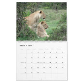 Lionkalender 2014 (twee pagina's) kalender (Mar 2027)
