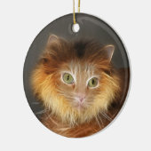 Lionkat Keramisch Ornament (Links)