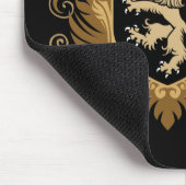 Lionklokken personaliseren [donker] muismat (Hoek)