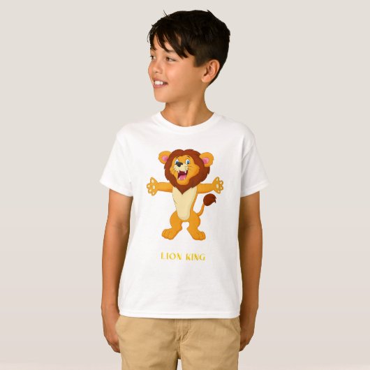 Lionkoning T-shirt (Voorkant volledig)