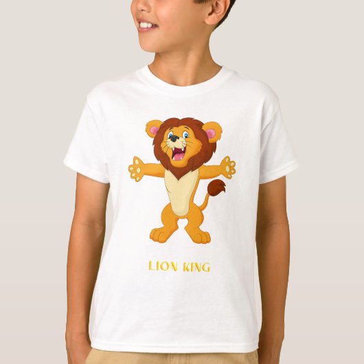 Lionkoning T-shirt (Voorkant)