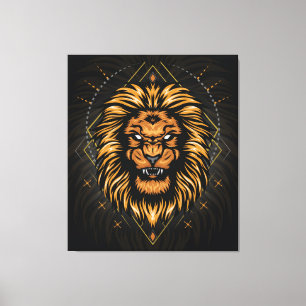 Lionkoppen Canvas Afdruk