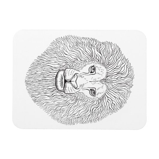 Lionkoppen Magneet (Horizontaal)