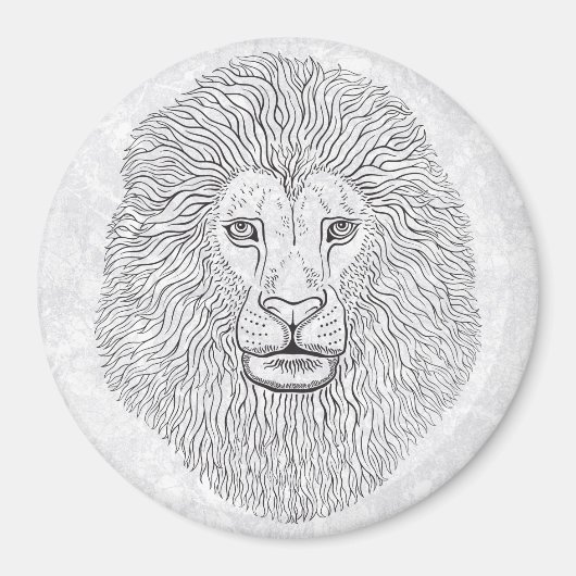 Lionkoppen Magneet (Voorkant)
