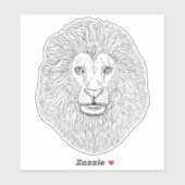Lionkoppen Sticker (Vel)