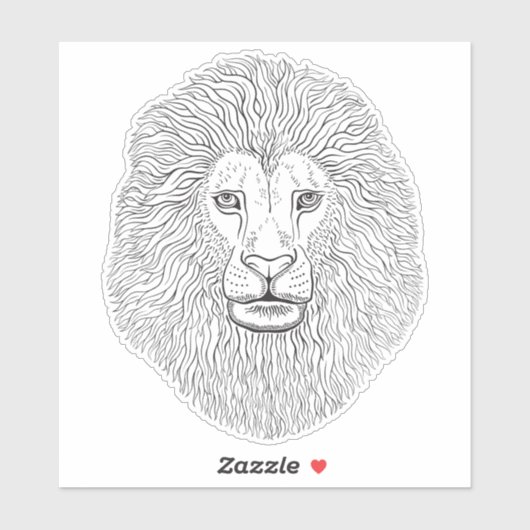 Lionkoppen Sticker (Vel)