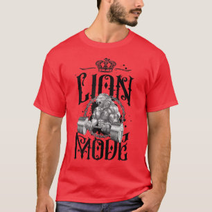 Lionmoduspulp- lastgewicht gym Fitnes T-shirt