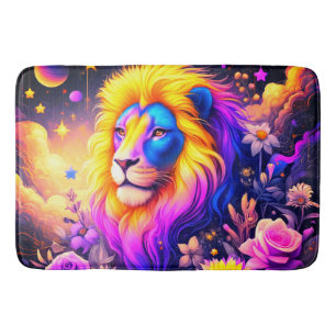 Lionontwerp Badmat