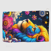 Lionontwerp Golfhanddoek (Horizontaal)
