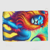 Lionontwerp Golfhanddoek (Horizontaal)