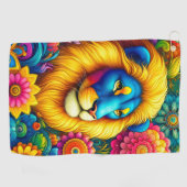 Lionontwerp Golfhanddoek (Horizontaal)