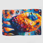 Lionontwerp Golfhanddoek (Horizontaal)