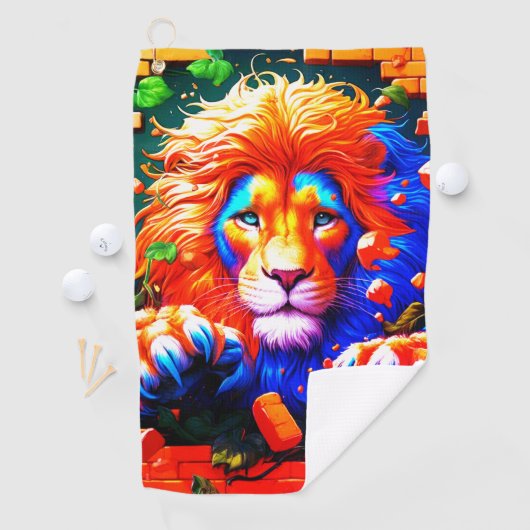 Lionontwerp Golfhanddoek (Insitu)