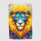 Lionontwerp Golfhanddoek (Voorkant)