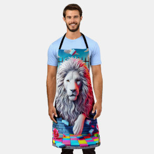 Lionontwerp Schort