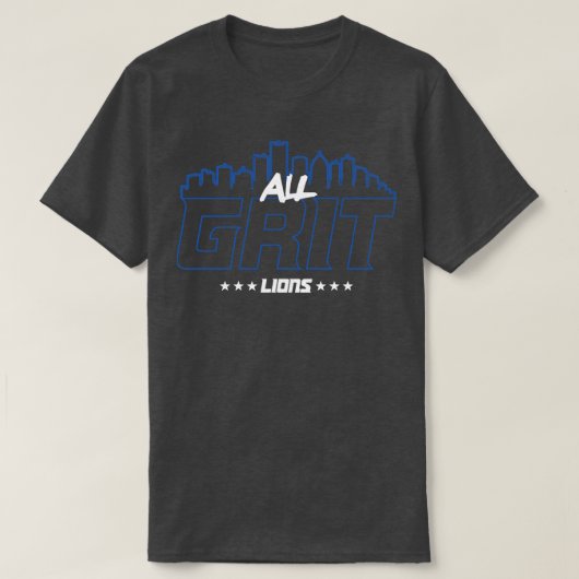 LIONS ALL GRIT Lions Tas T-shirt (Design voorkant)