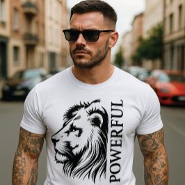 Lion's art t-shirt
