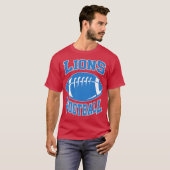 Lions Club 1 T-shirt (Voorkant volledig)