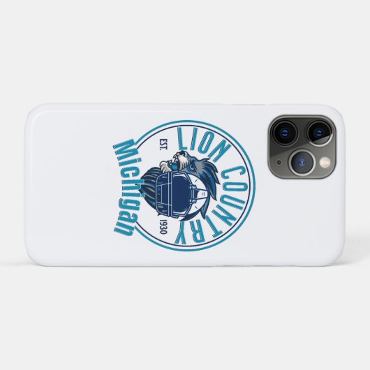 Lions country Case-Mate iPhone case (Achterkant (horizontaal))