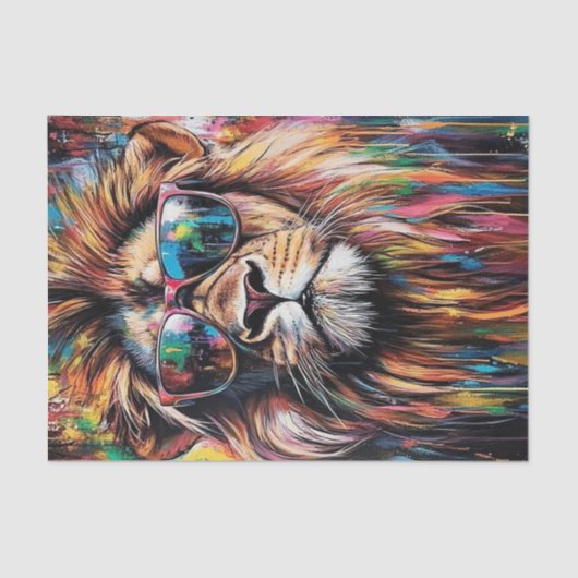 Lion's Den11 Tissuepapier (Voorkant)