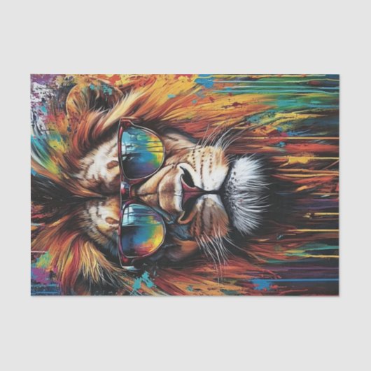 Lion's Den12 Tissuepapier (Voorkant)