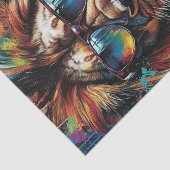 Lion's Den12 Tissuepapier (Detail)