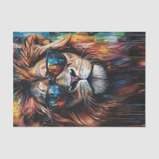 Lion's Den13 Tissuepapier (Voorkant)