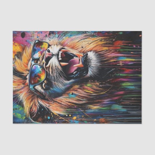 Lion's Den15 Tissuepapier (Voorkant)