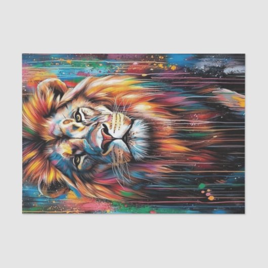 Lion's Den5 Tissuepapier (Voorkant)