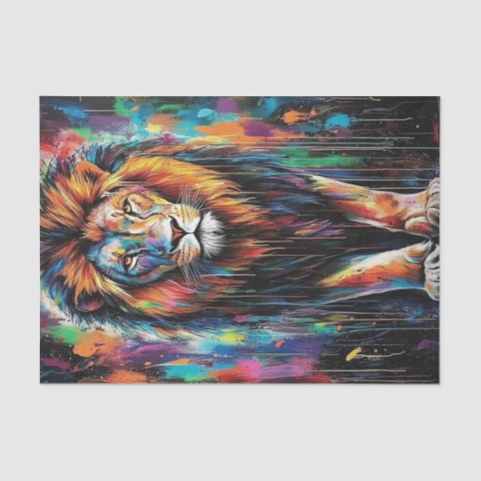 Lion's Den7 Tissuepapier (Voorkant)