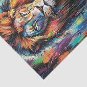 Lion's Den7 Tissuepapier (Detail)