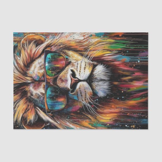 Lion's Den9 Tissuepapier (Voorkant)